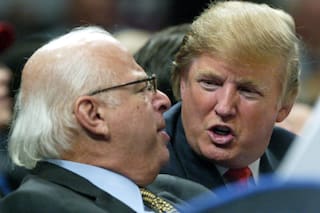 Donald Trump vuelve a Nueva York para apoyar a los Knicks