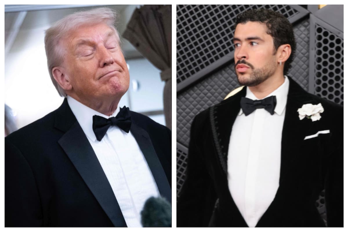 Donald Trump y Bad Bunny, dos personajes que ordenan la conversación pública desde las emociones