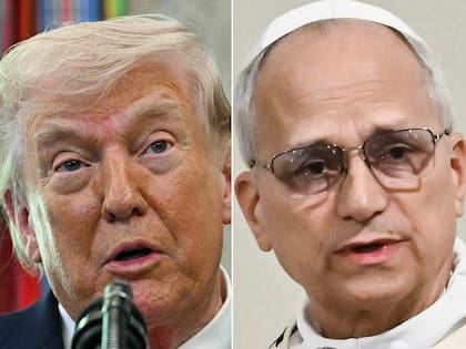 Donald Trump y el Papa León XIV se encuentran en una disputa que escaló en los últimos días