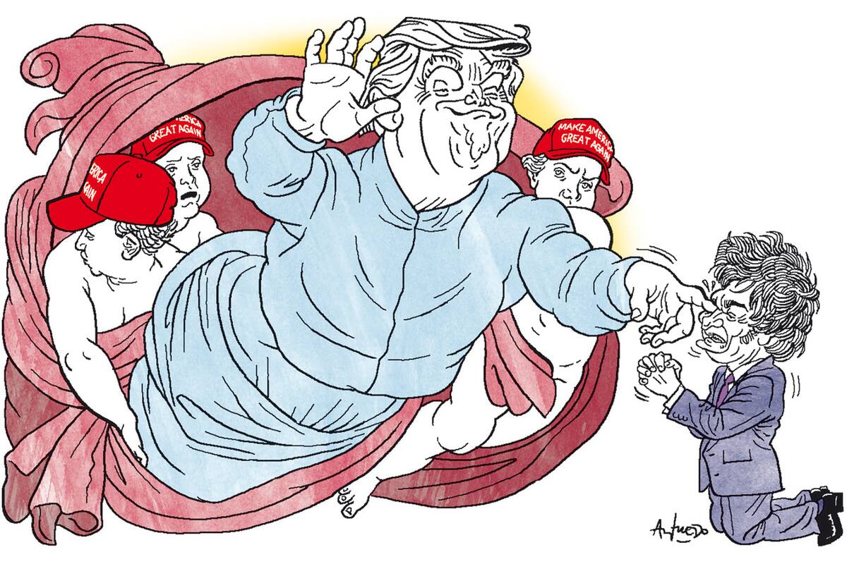 Donald Trump y Javier Milei