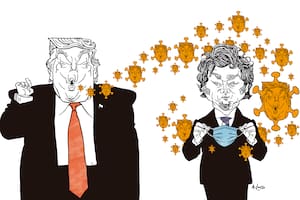 Donald Trump y Javier Milei