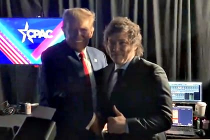 Donald Trump y Javier Milei