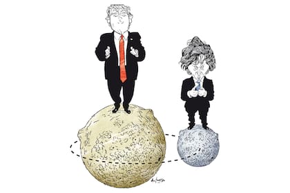 Donald Trump y Javier Milei