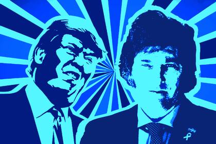 Donald Trump y Javier Milei