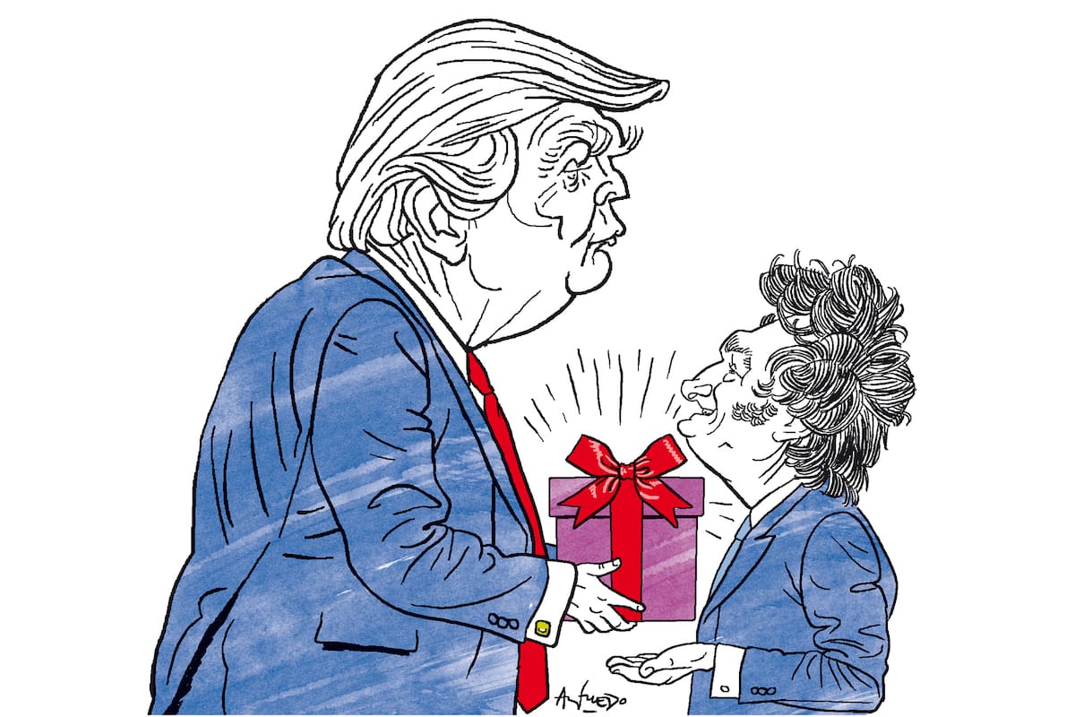 Donald Trump y Javier Milei