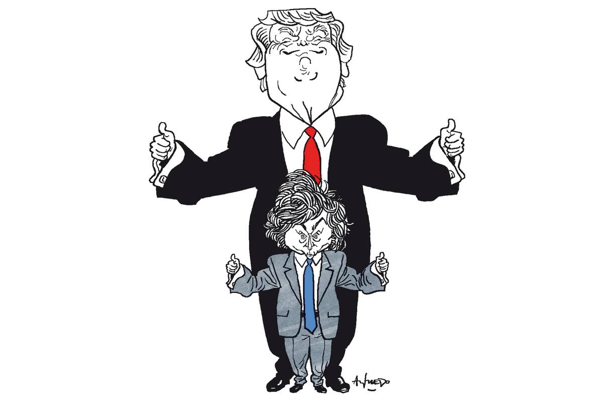 Donald Trump y Javier Milei