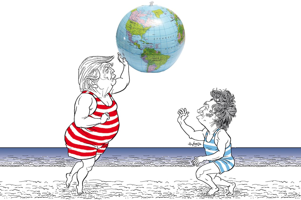 Donald Trump y Javier Milei