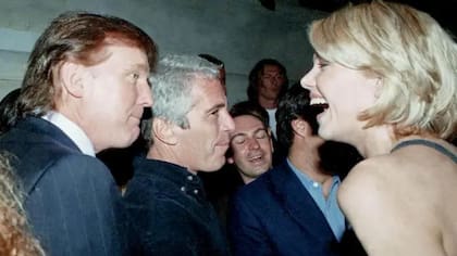 Donald Trump y Jeffrey Epstein, en una imagen de la década de los 90.