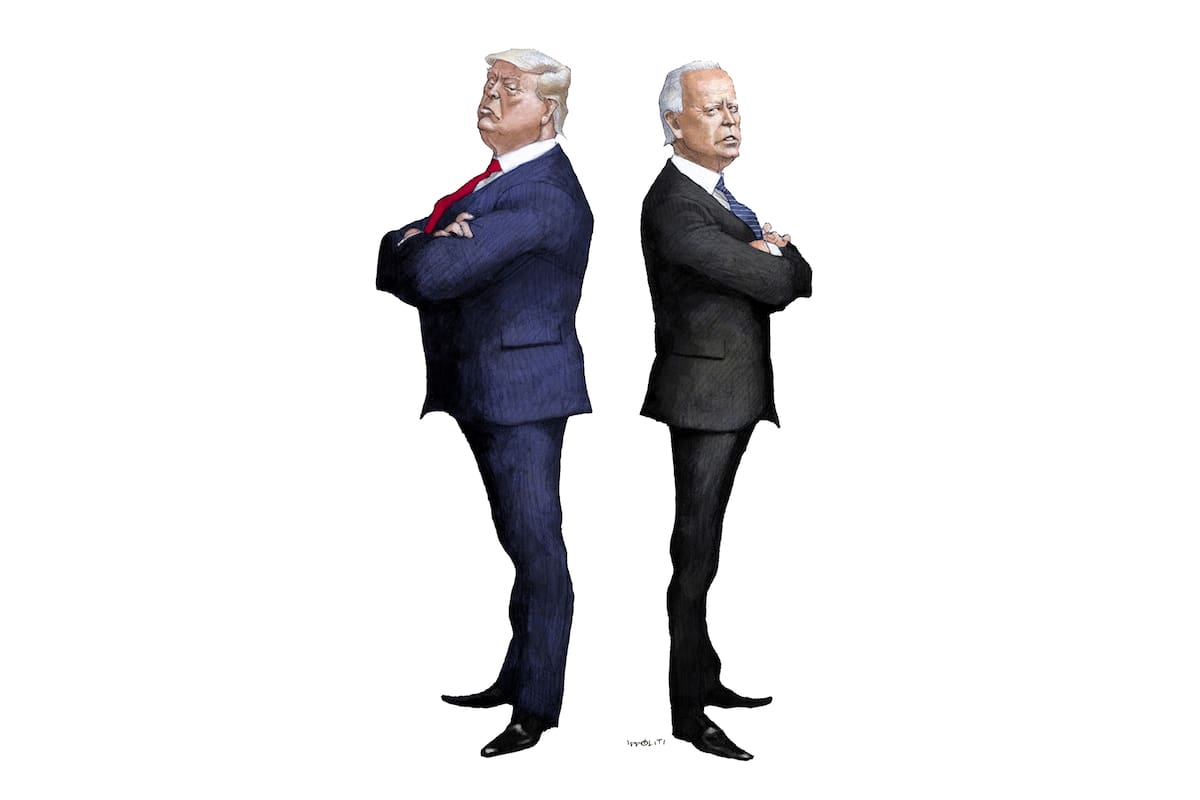 Donald Trump y Joe Biden