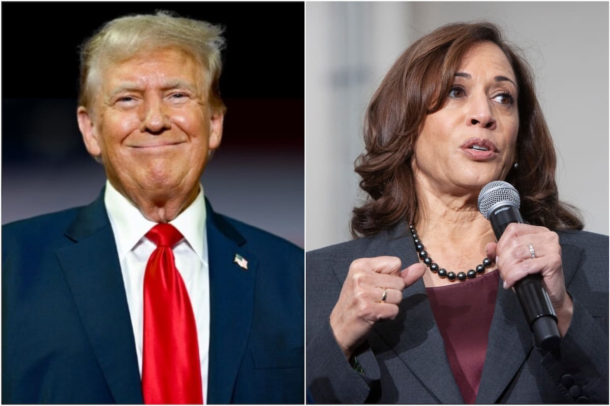 Donald Trump y Kamala Harris, los candidatos presidenciales de estas elecciones 2024 en EE.UU.