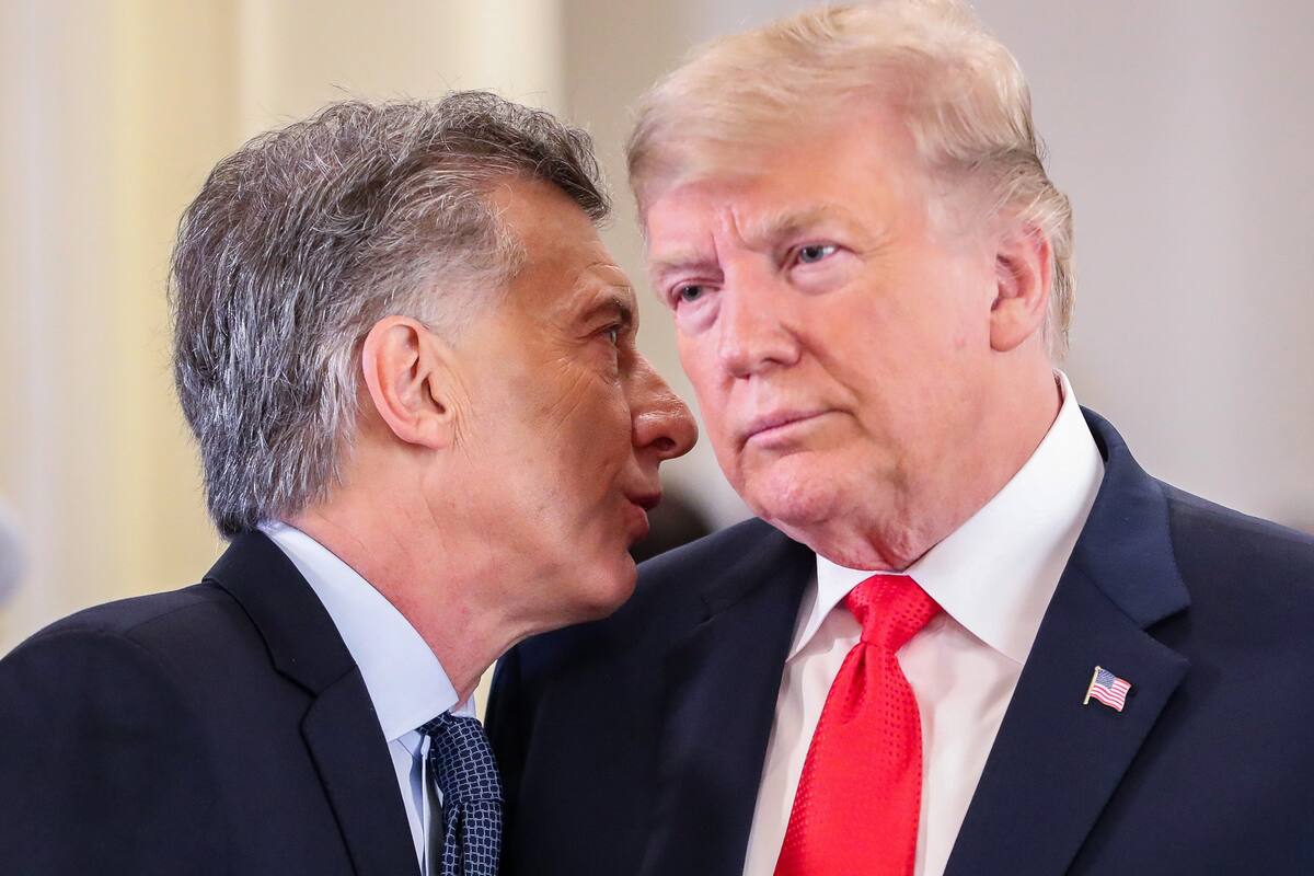 Donald Trump y Mauricio Macri.