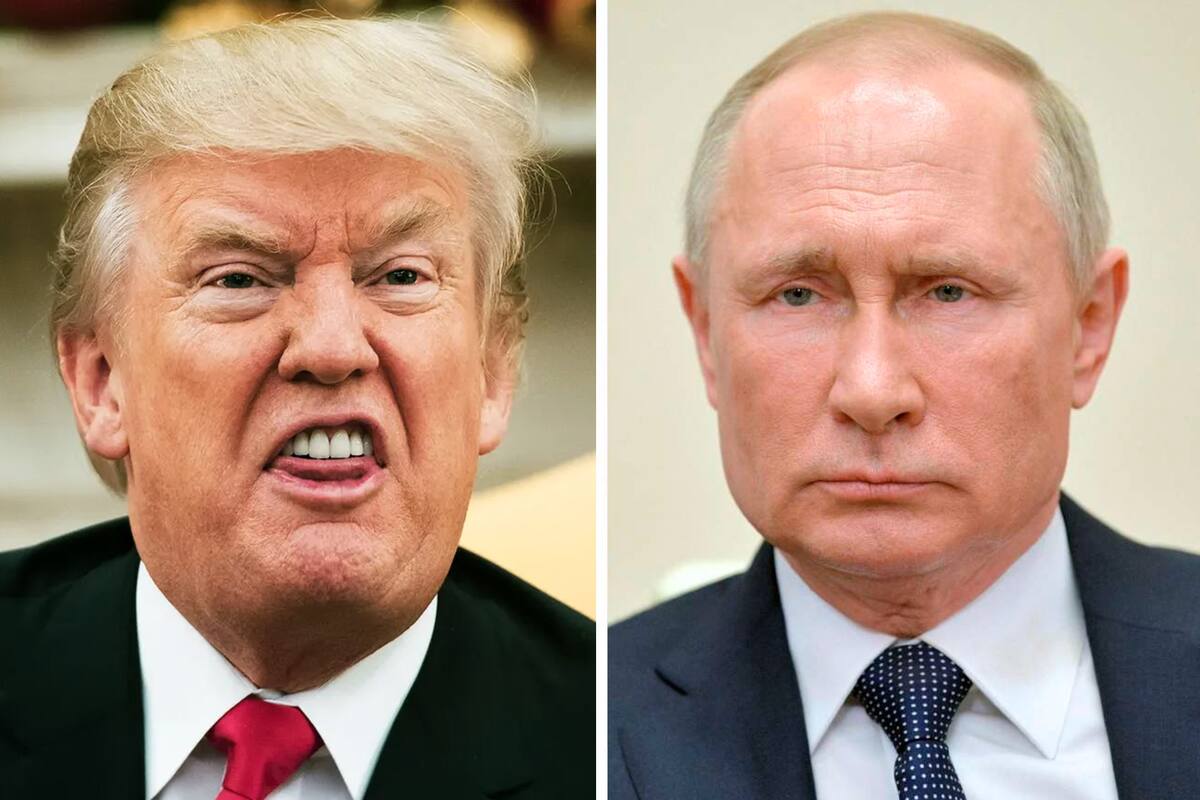 Donald Trump y Vladimir Putin