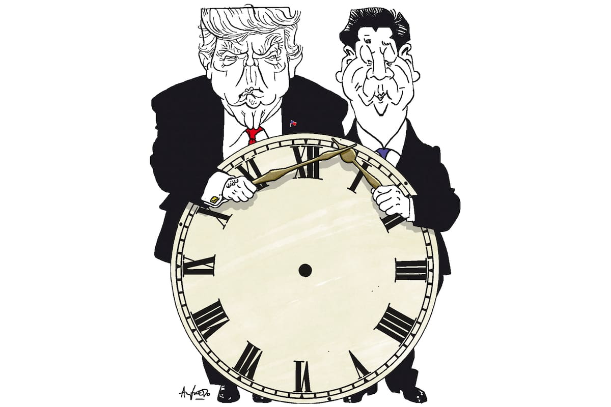 Donald Trump y Xi Jinping