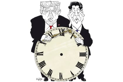 Donald Trump y Xi Jinping