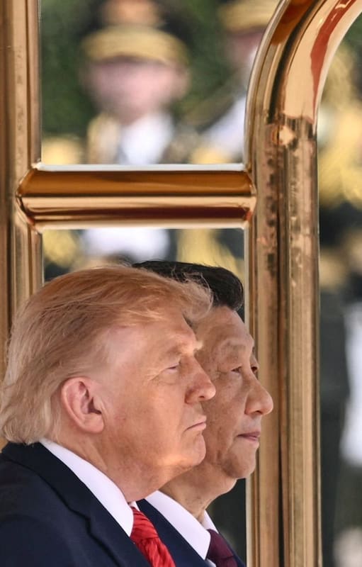 Donald Trump y Xi Jinping, en la reciente visita a China del mandatario estadounidense