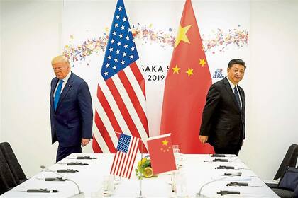 Donald Trump y Xi Jinping, en su reunión en Japón