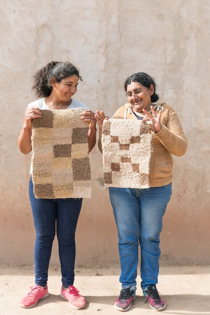 Donata Soraire y su hija Olga.