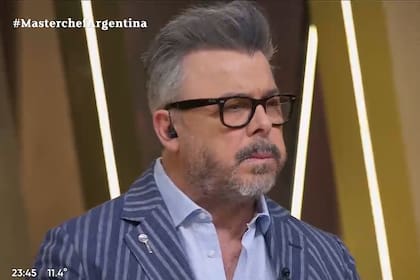 Donate di Santis escupió comida en MasterChef (Captura video)