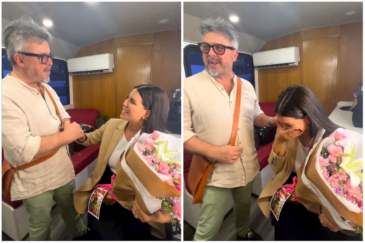 Donato De Santis le dio la bienvenida a Wanda Nara a Masterchef y su respuesta lo dejó sin palabras