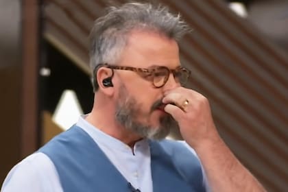 Donato de Santis se emocionó al escuchar el relato de Carmen Barbieri sobre sus días internada tras dar positivo en coronavirus