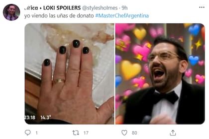 Donato De Santis y sus uñas fueron tendencia en Twitter