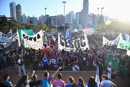 Dónde es el punto de concentración de la marcha en Rosario