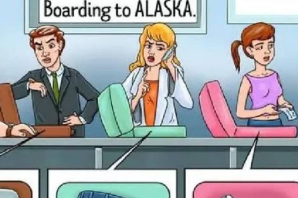 Dónde está el viajero inquietante en la imagen: a qué se debe