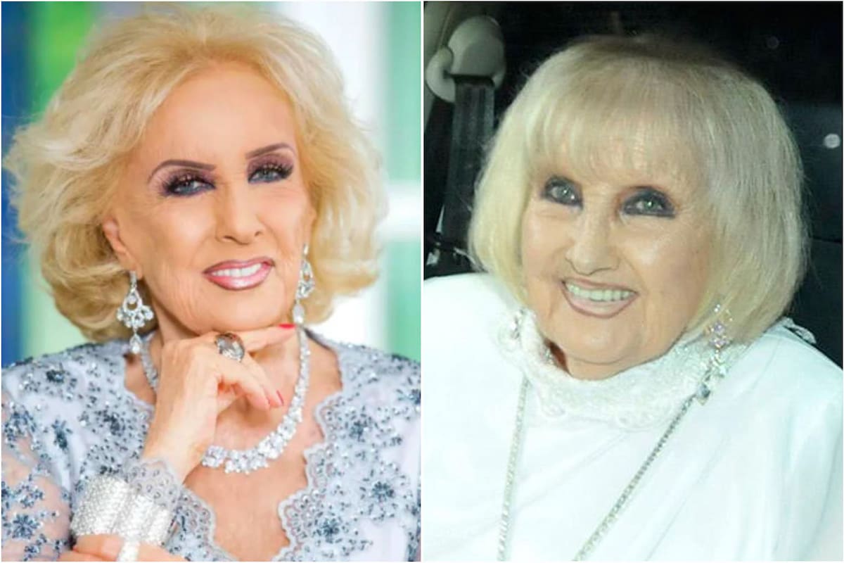 “Donde estés, ¡te extraño!”: el doloroso recuerdo de Mirtha Legrand a su hermana Goldy, a dos años de su muerte