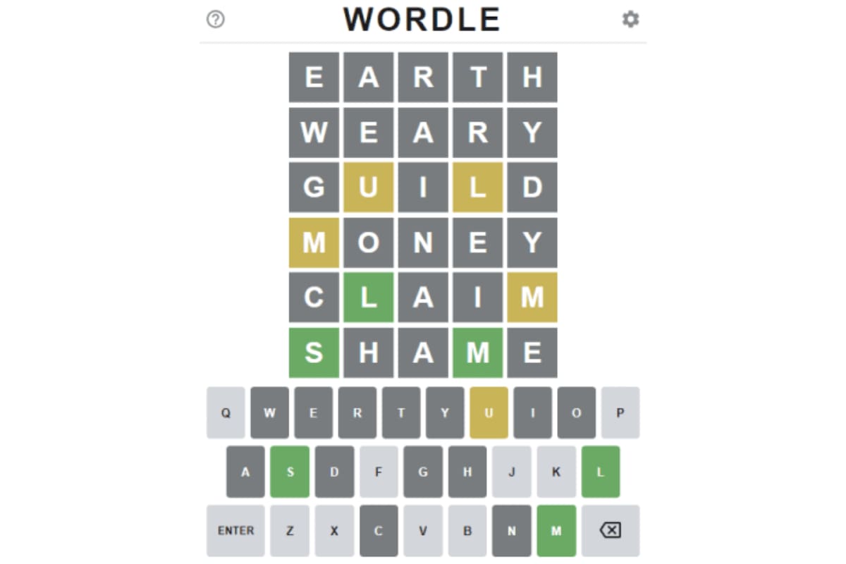 Dónde y cómo jugar Wordle (Captura)