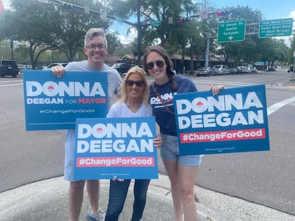 Donna Deegan fue electa alcaldesa en Jacksonville, la ciudad más poblada de Florida