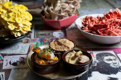Donnet no cocina con productos de origen animal, pero no se pone el rótulo de restaurante vegano