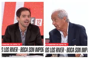 D'Onofrio le habló a Closs de su relato en la final de Madrid