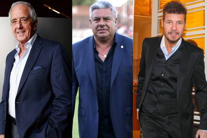 Donofrio, Tapia y Tinelli, tres personajes centrales de la historia