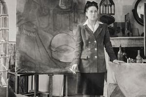 Dora Maar retratada por Brassaï en 1943 en su taller de la rue de Savoie