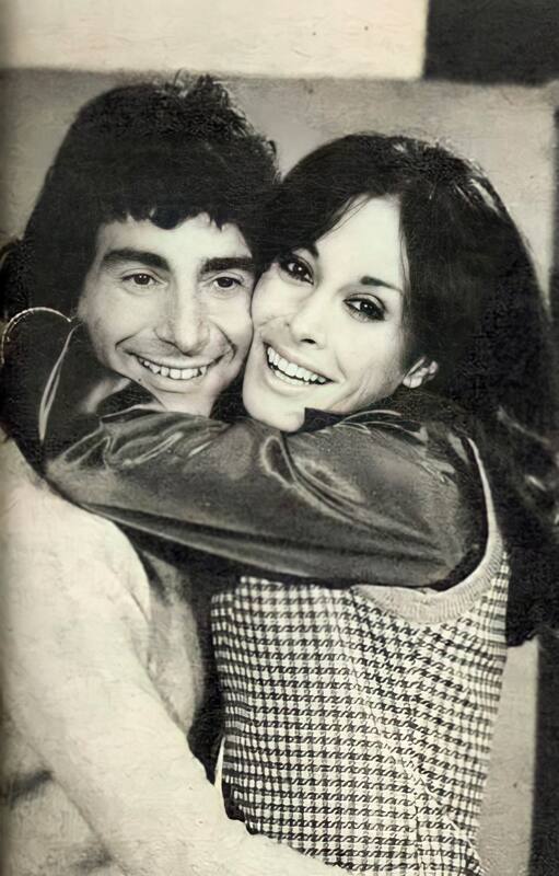 Dos a quererse, una telenovela de canal 13, de 1974
Claudio García Satur y Thelma Biral