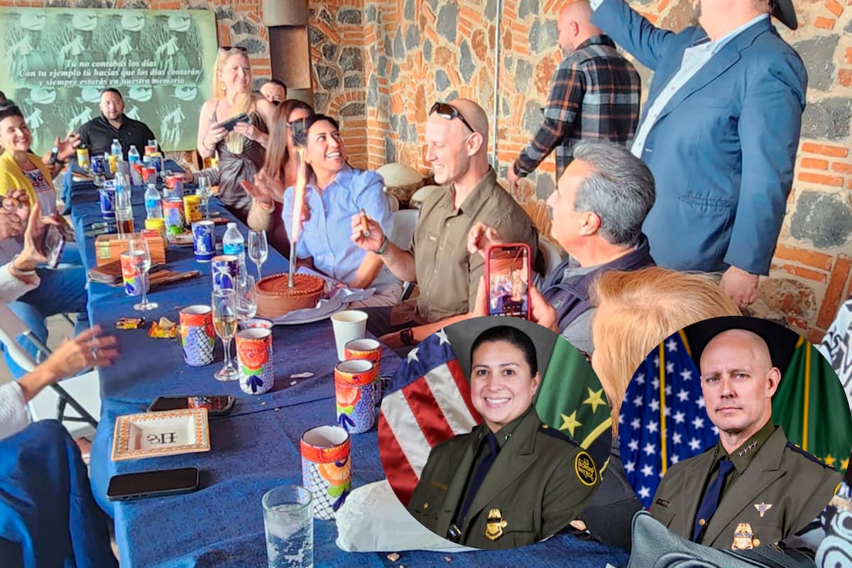 Dos agentes de la patrulla fronteriza viajaron a México para encontrarse con un empresario local