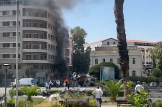 Explotaron dos bombas cerca del hotel donde se aloja Macron en su visita a Siria
