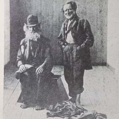 Dos atorrantes de Buenos Aires, a fines del siglo XIX