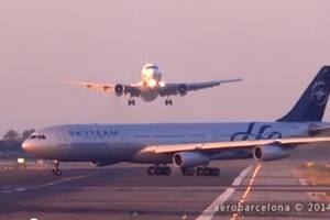 Dos aviones casi chocan en el aeropuerto de Barcelona