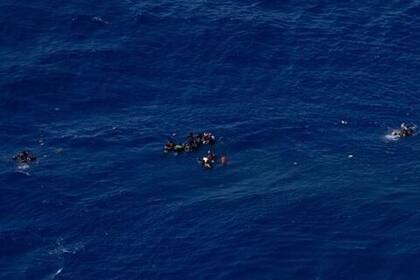 Dos barcos se hundieron cerca de la costa de Lampedusa, Italia, el 13 de agosto de 2025