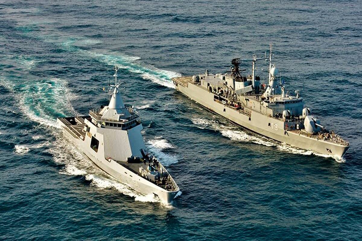 Dos buques de la Armada no pueden participar de un ejercicio militar en Perú. ARA Sarandí y ARA Bouchard