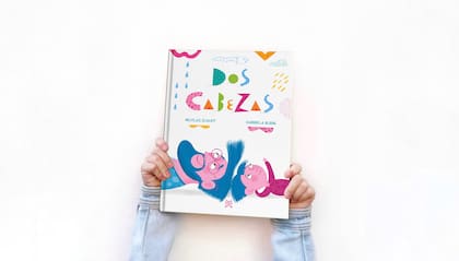 "Dos cabezas", un nuevo libro de Nicolás Schuff, ilustrado por Gabriela Burin