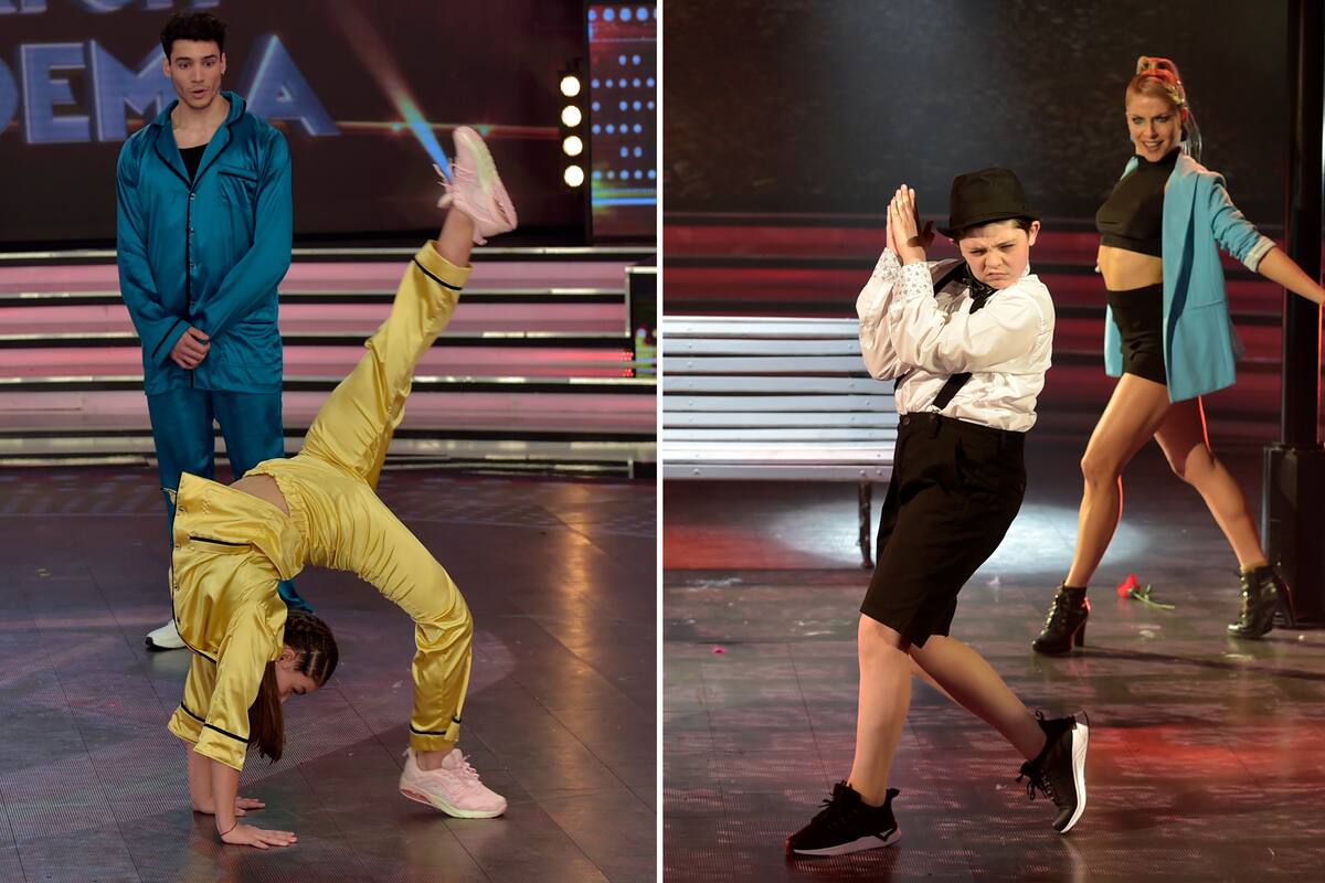 Dos chicos de 12 años, una campeona internacional y un varón que “nació bailando”, mostraron su talento en la pista