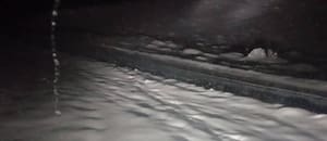 Dos choferes y un coordinador de una empresa de transportes están varados en Las Leñas a 20 grados bajo cero