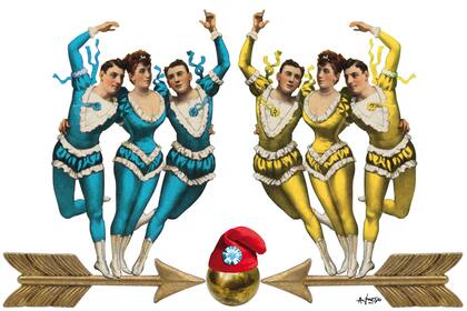 Dos coaliciones buscan el centro