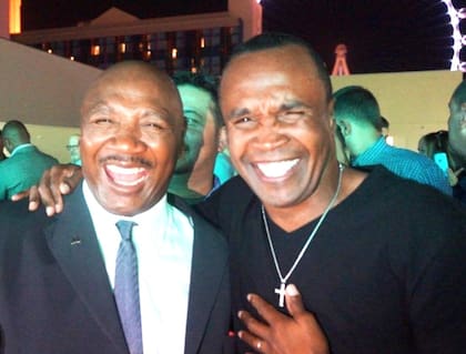 Dos cracks en un encuentro ya sin guantes: Marvin Hagler y Ray Sugar Leonard