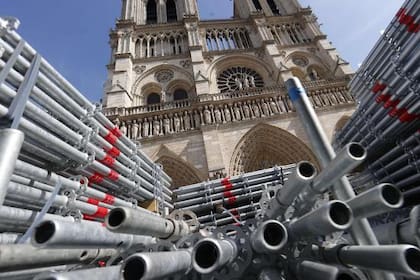 Dos de las 24 capillas fueron ya devueltas a su estado anterior al paso de las llamas