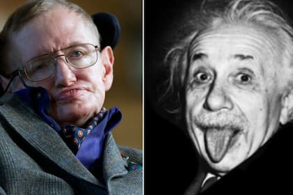 Dos de las grandes figuras en la historia de la ciencia: Stephen Hawking y Albert Einstein. Fuente: El Español.