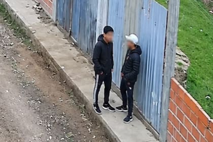 Dos de los asaltantes