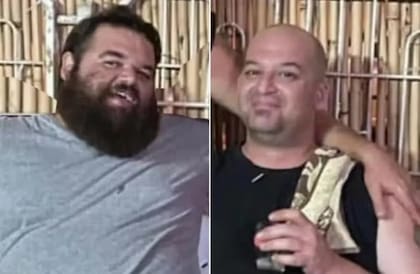 Dos de los argentinos secuestrados por Hamas.